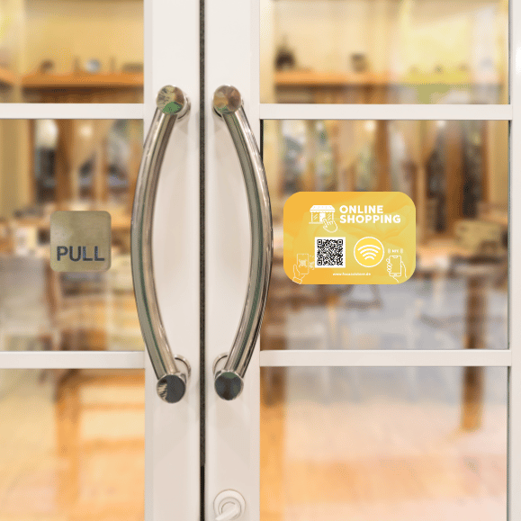 NFC Sticker mit QR-Code – Flexibel und Laminierter Aufkleber für Alle Oberflächen