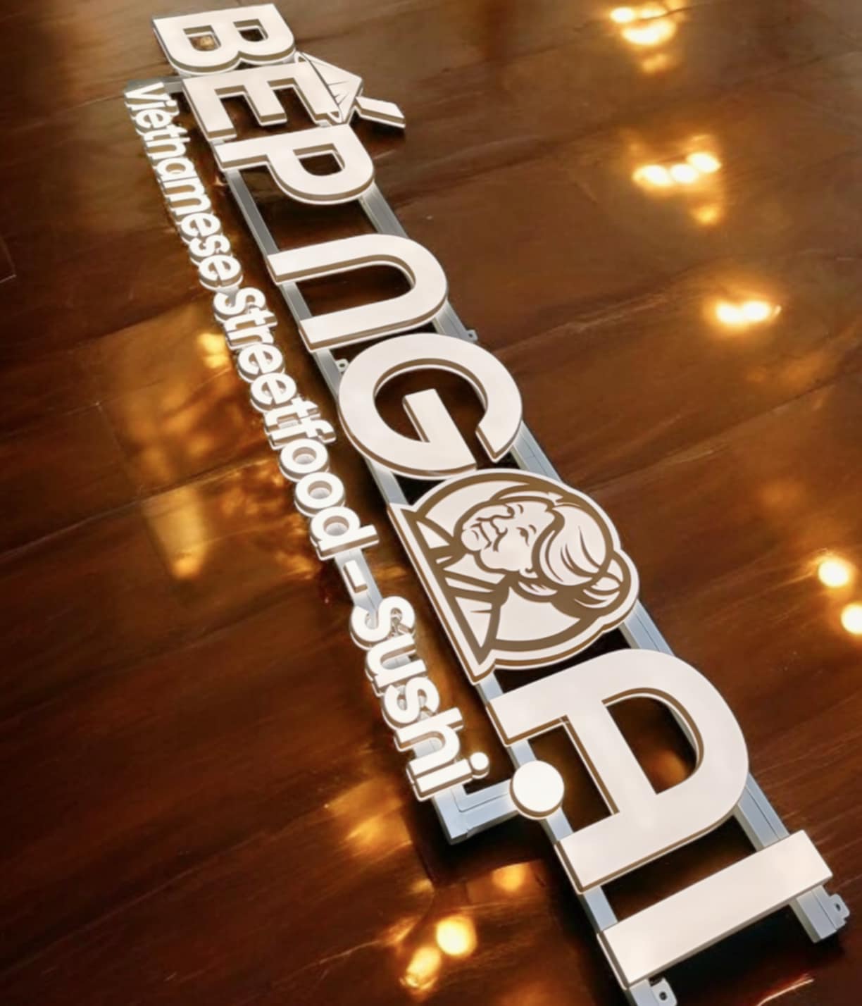 Frontlit Backlit 3D Sign, 3D LED Signage, Lightbox Sign, Illuminated Letters