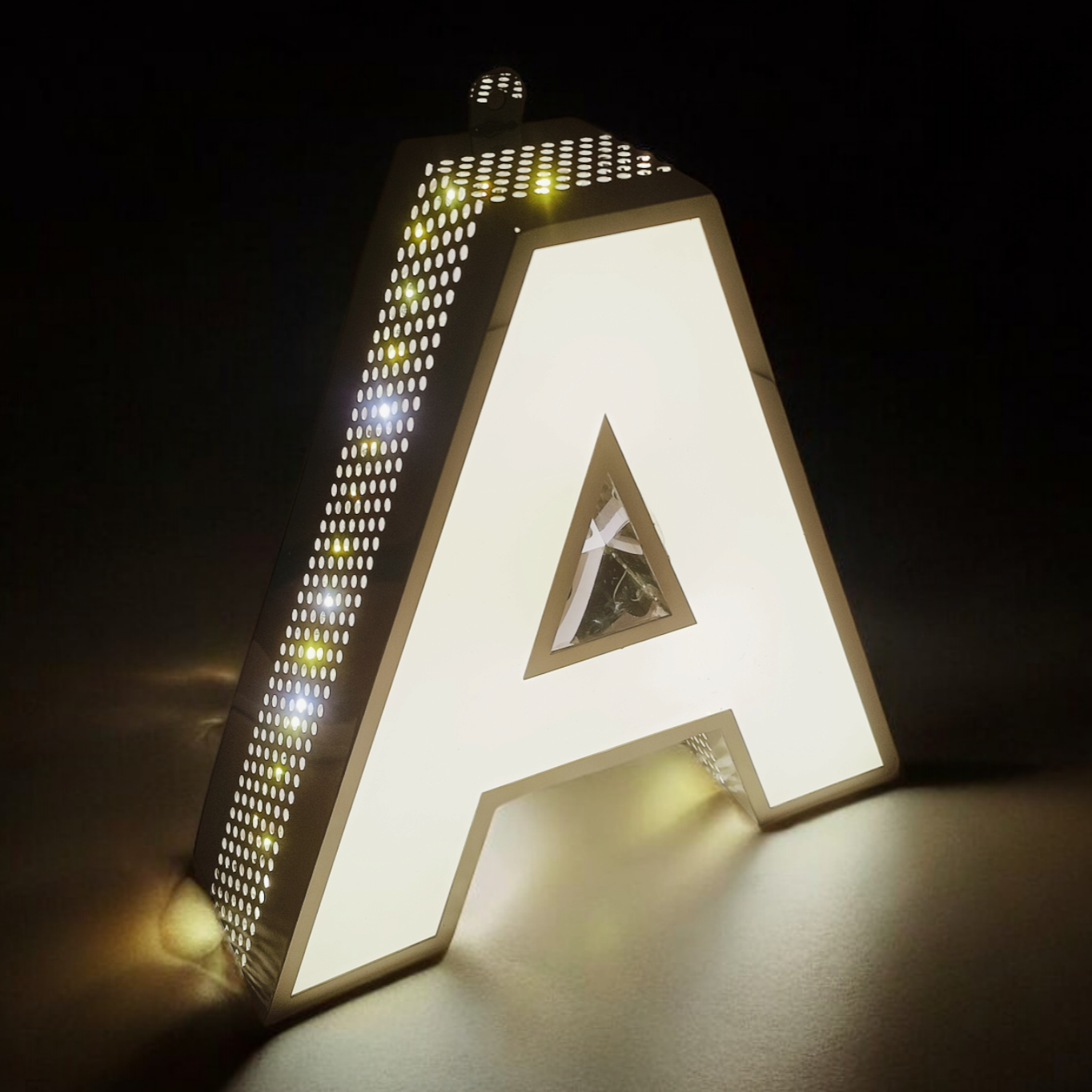Frontlit Diamond 3D Schild, 3D LED Beschilderung, Leuchtkasten Schild, Beleuchtung Buchstaben