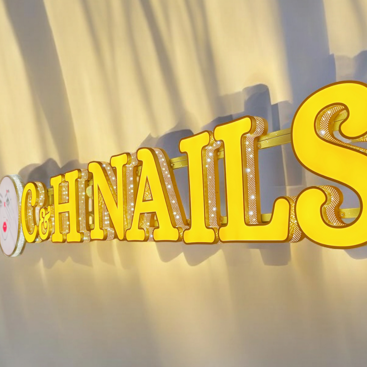 Frontlit Diamond 3D Schild, 3D LED Beschilderung, Leuchtkasten Schild, Beleuchtung Buchstaben