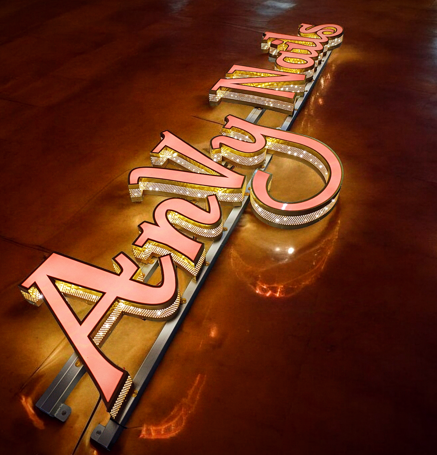 Frontlit Diamond 3D Schild, 3D LED Beschilderung, Leuchtkasten Schild, Beleuchtung Buchstaben