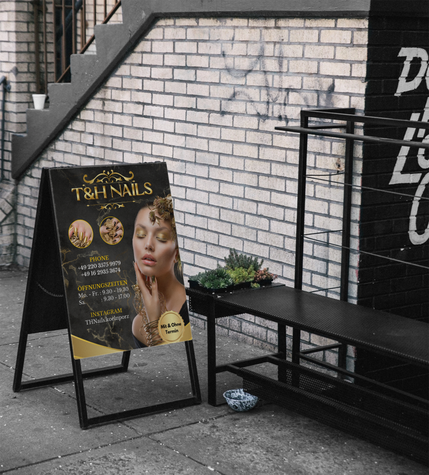 Plakate | Poster für Kundenstopper, Fensteraufkleber