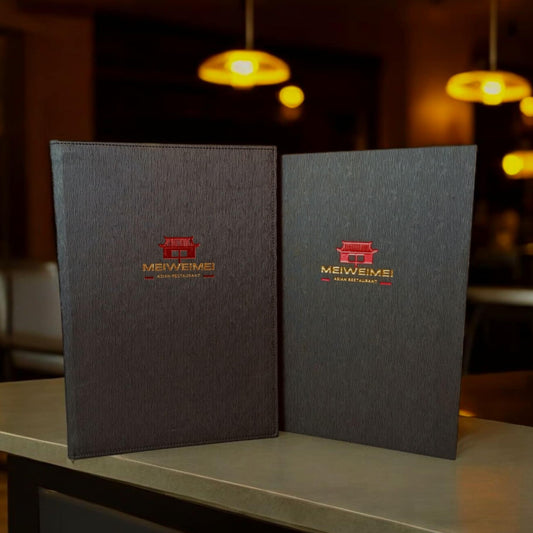 Bìa menu cơ bản - Bìa mềm / cứng cho nhà hàng, quán ăn
