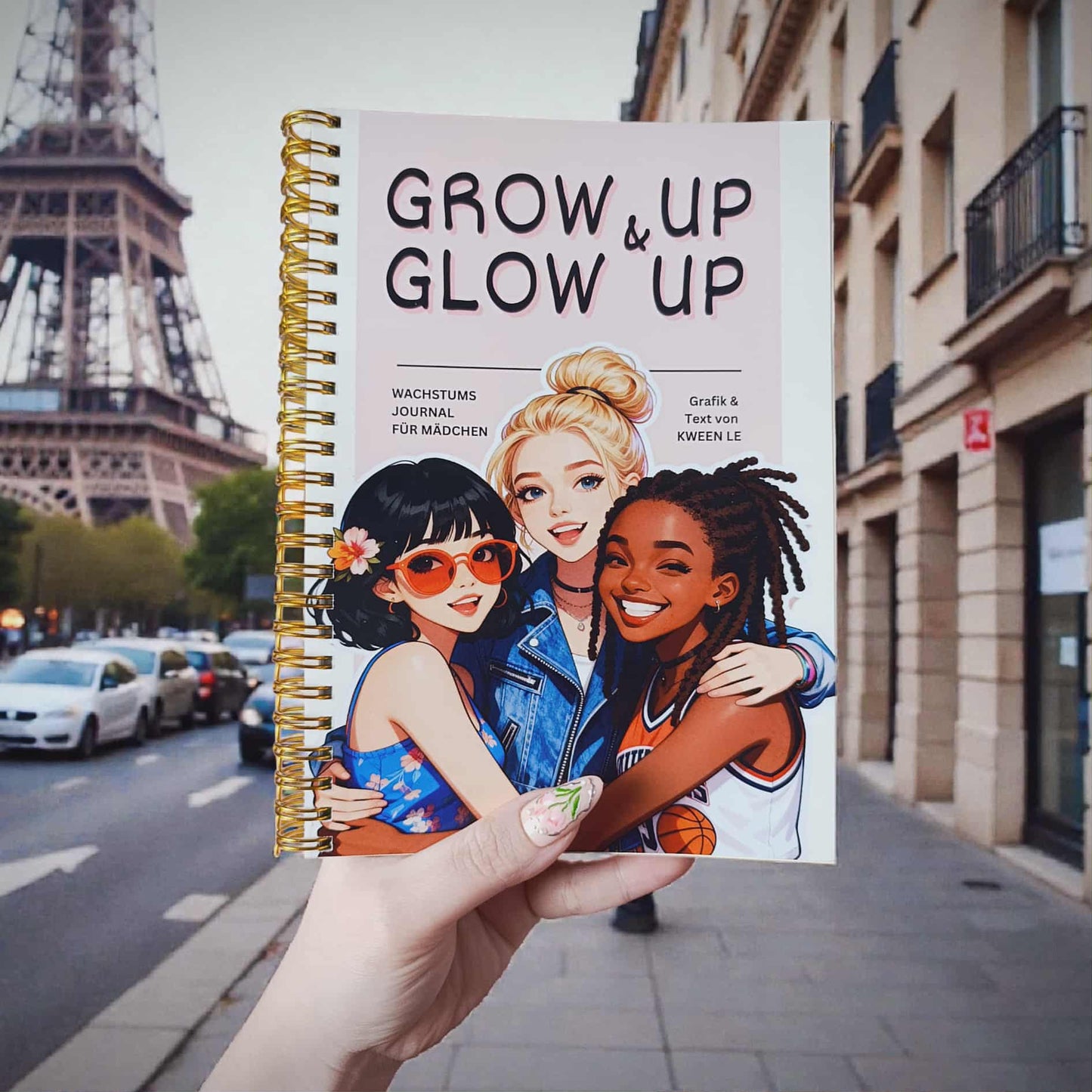 Growup & Glowup Journal für Teen-Girls