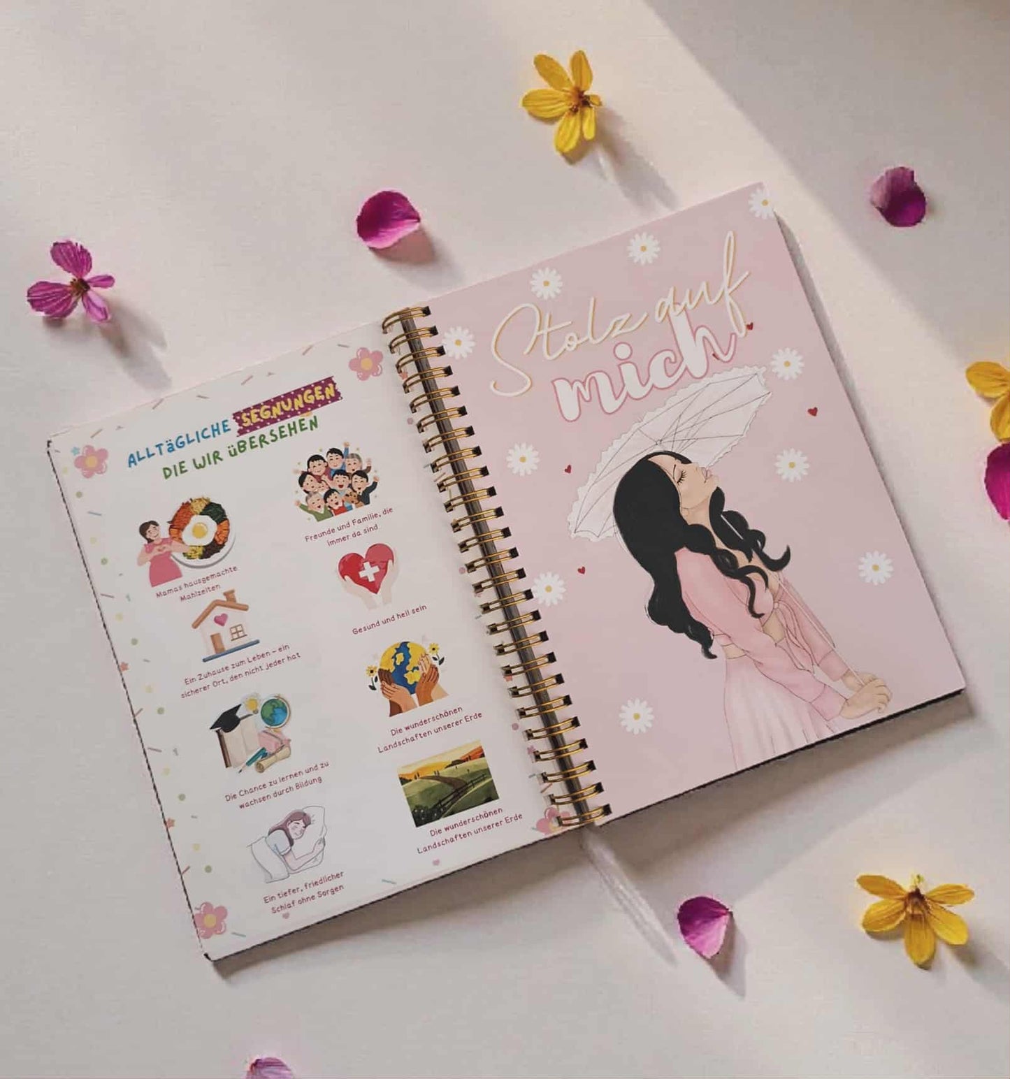 Growup & Glowup Journal für Teen-Girls