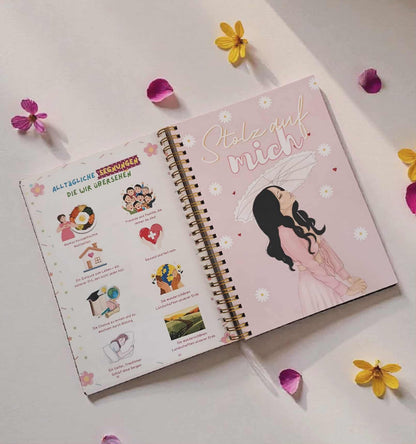 Growup & Glowup Journal für Teen-Girls