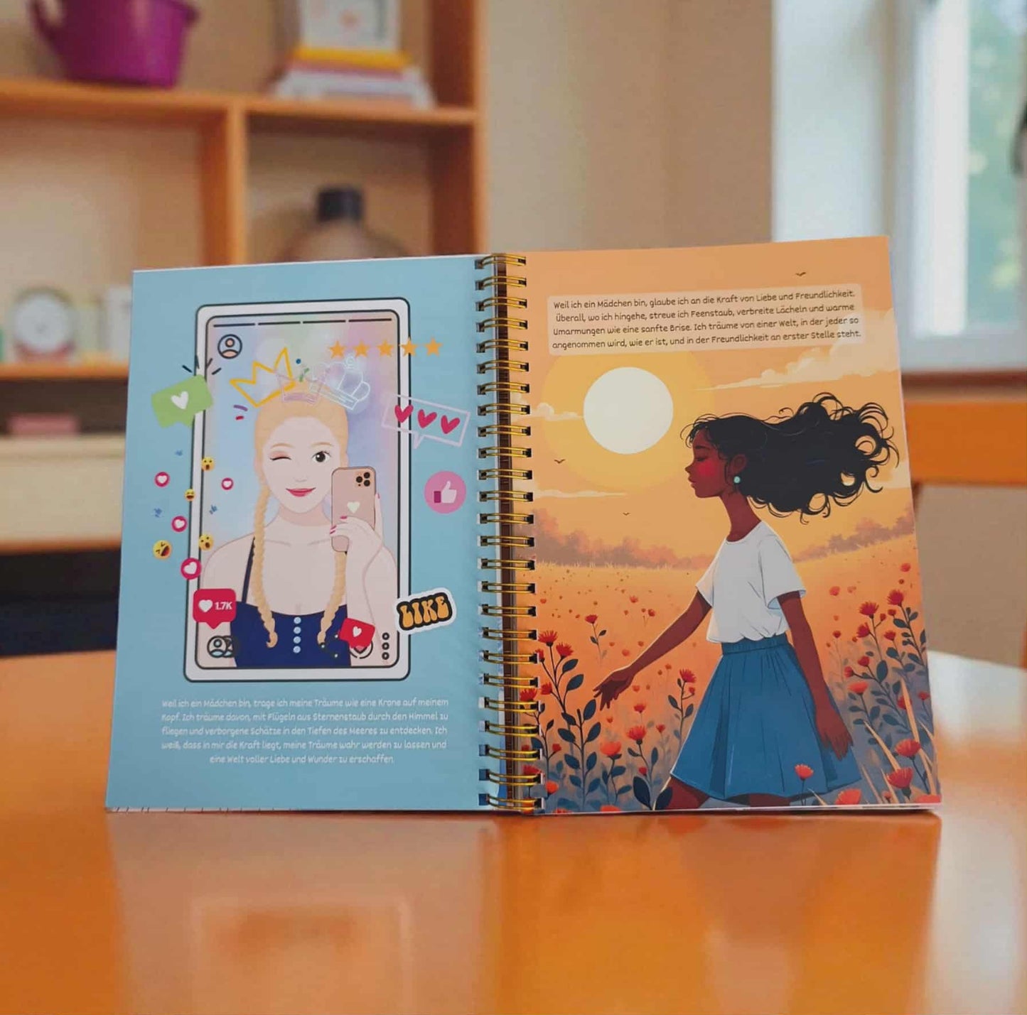 Growup & Glowup Journal für Teen-Girls