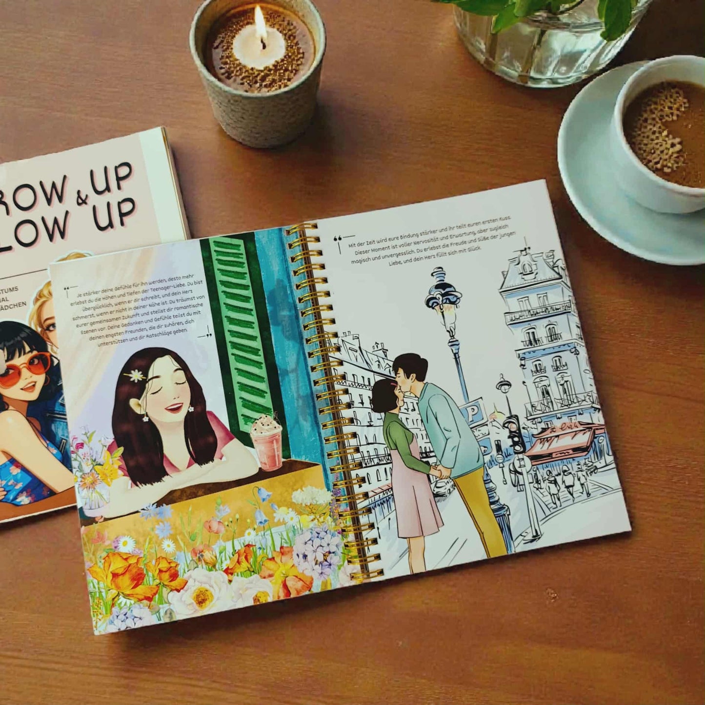 Growup & Glowup Journal für Teen-Girls