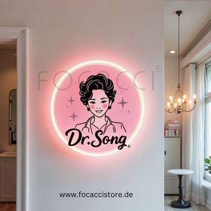 Round/Shape Business 3D Sign, 3D LED Signage, Lightbox Sign