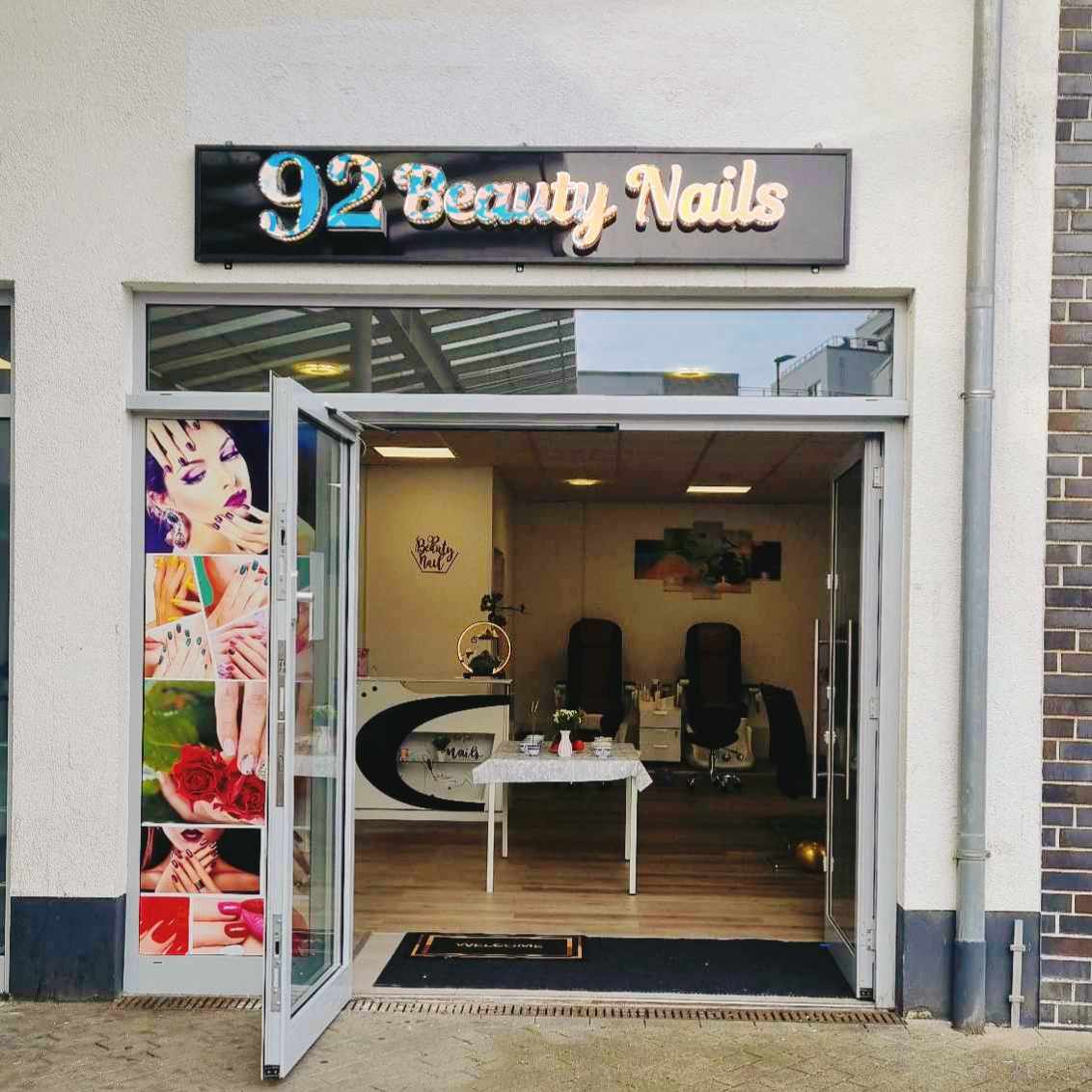 Frame for LED letters
