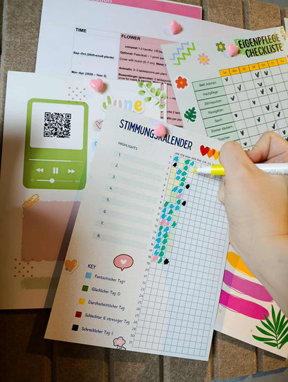 Growup & Glowup Journal für Teen-Girls