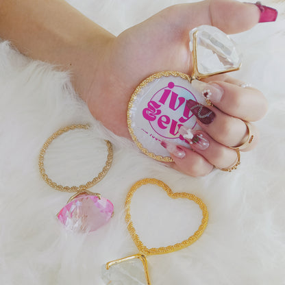 Präsentationsrahmen für Nail Fotografie \ Elegante Informationskarte für Nail Art Fotos