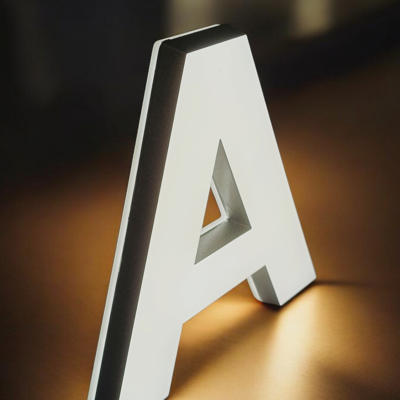 Frontlit Backlit 3D Sign, 3D LED Signage, Lightbox Sign, Illuminated Letters