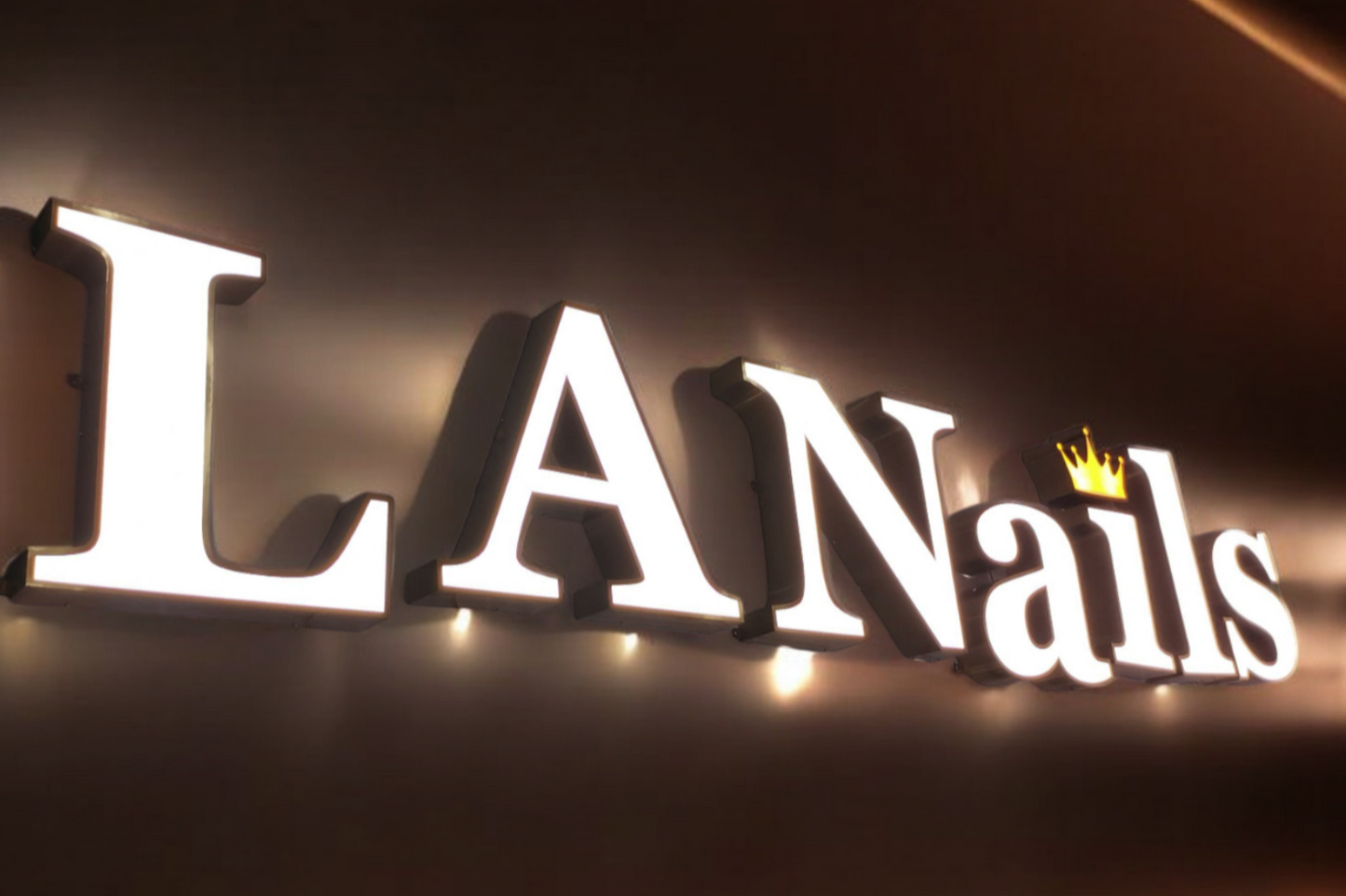 Frontlit Basic 3D Sign, 3D LED Signage, Lightbox Sign, Illuminated Letters