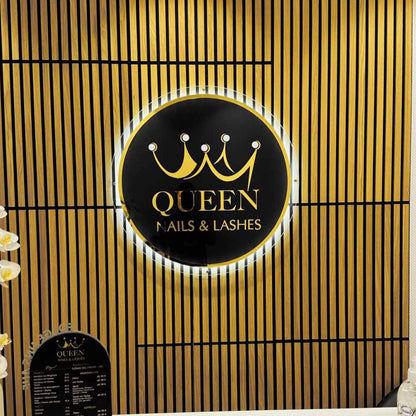 Round/Shape Business 3D Sign, 3D LED Signage, Lightbox Sign