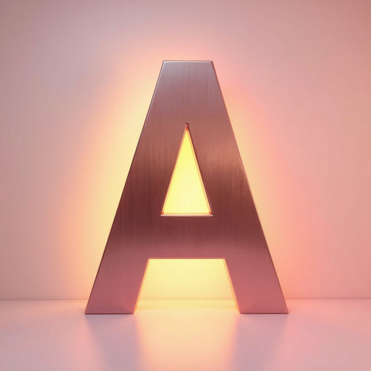 Backlit 3D sign, 3D LED signage, light box sign, metal sheet letters